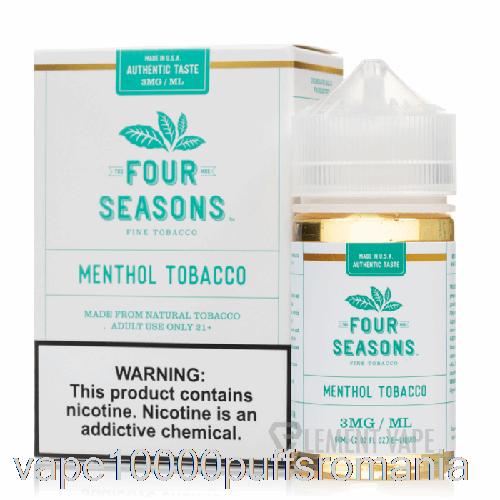 Vape Romania Tutun Mentol - Patru Anotimpuri - 60ml 12mg